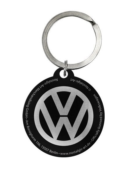 Volkswagen VW logo reclame sleutelhanger metaal keychain, Verzamelen, Ophalen of Verzenden, Nieuw, Auto's