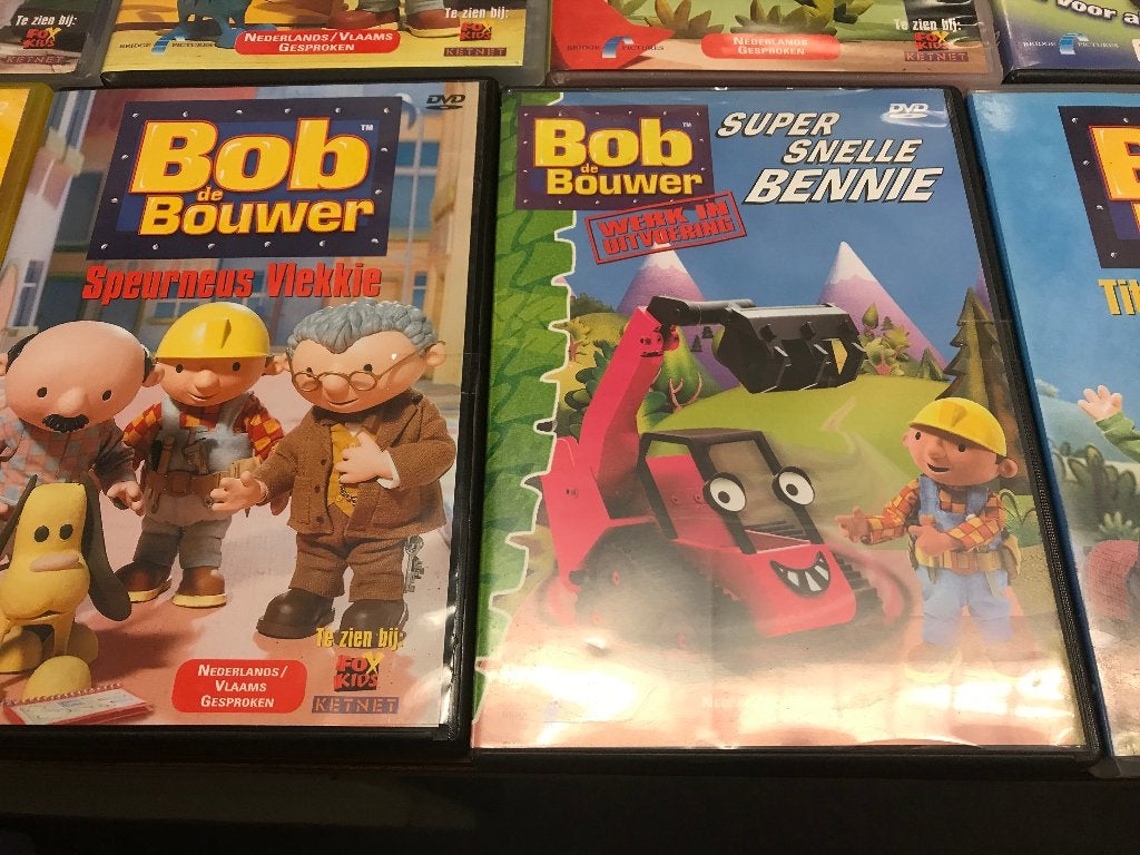 Te koop nog 4 DVD's van Bob de Bouwer zie actuele lijst, Alle leeftijden, Ophalen of Verzenden, Gebruikt, Avontuur