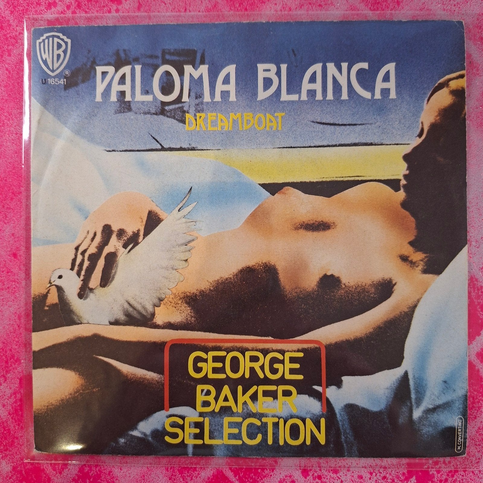 George Baker Selection Paloma Blanca single.          Star45, Gebruikt, 7 inch, Ophalen of Verzenden, Overige typen