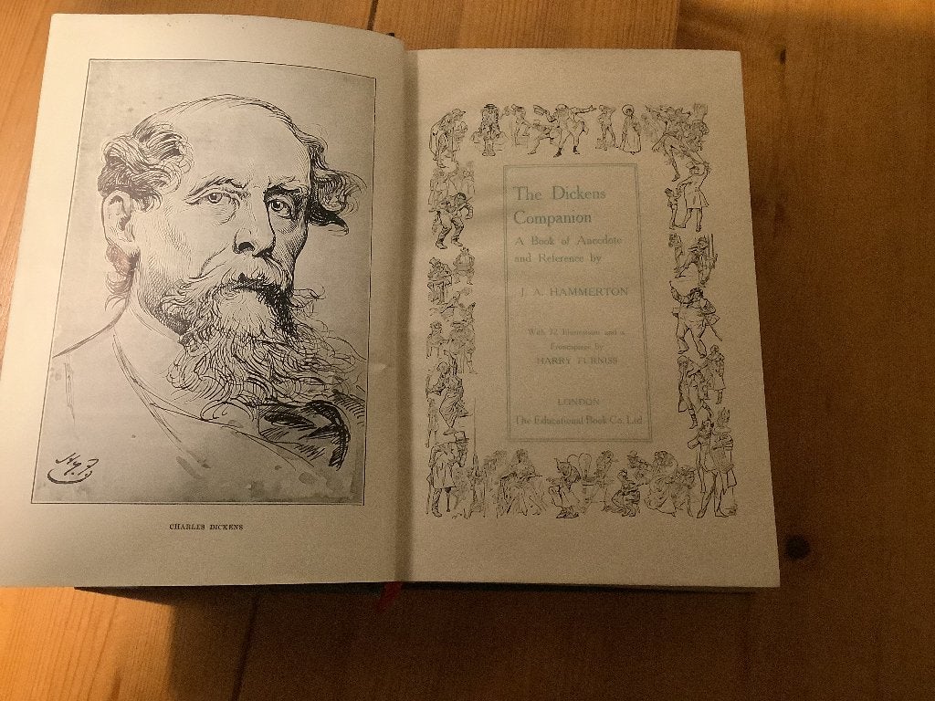 Charles Dickens, a book of Anecdote and reference, 1910, Antiek en Kunst, Ophalen of Verzenden, Charles Dickens