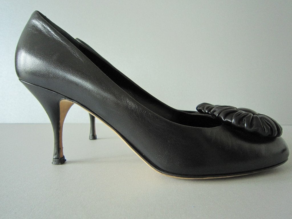 Vintage look Bally pumps maat 38,5, Kleding | Dames, Pumps, Zwart, Ophalen of Verzenden, Zo goed als nieuw