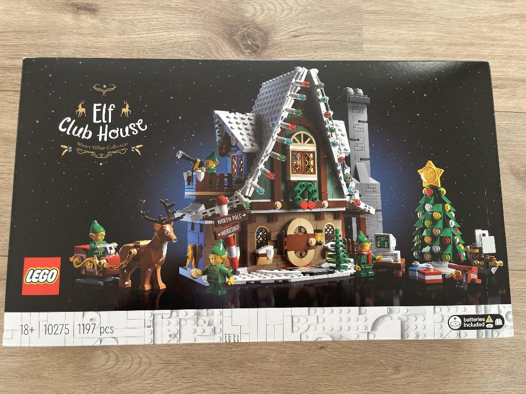LEGO Icons Elf Clubhuis 10275, Lego, Nieuw, Ophalen of Verzenden, Compleet