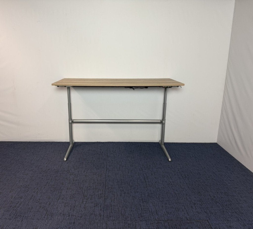 1 x Zit/sta bureau Ahrend 500 - nieuw blad - 180 x 80 cm., Ophalen, Zit-sta bureau, Gebruikt, Elektrisch