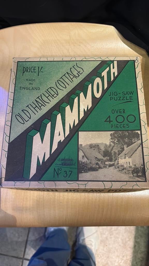 Mammoth puzzel, Ophalen of Verzenden
