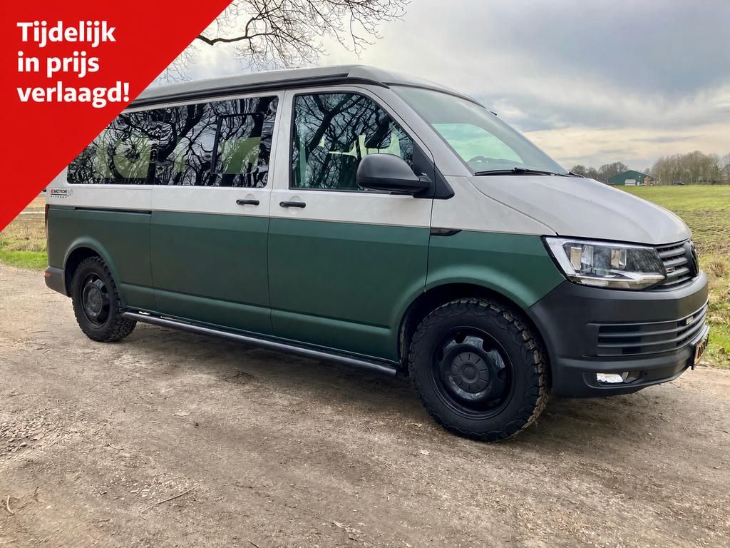 Volkswagen T6 Transporter Camper 4x4 Offroad 4Motion, Caravans en Kamperen, Buscamper of Camperbus, Volkswagen, Koelkast, Particulier
