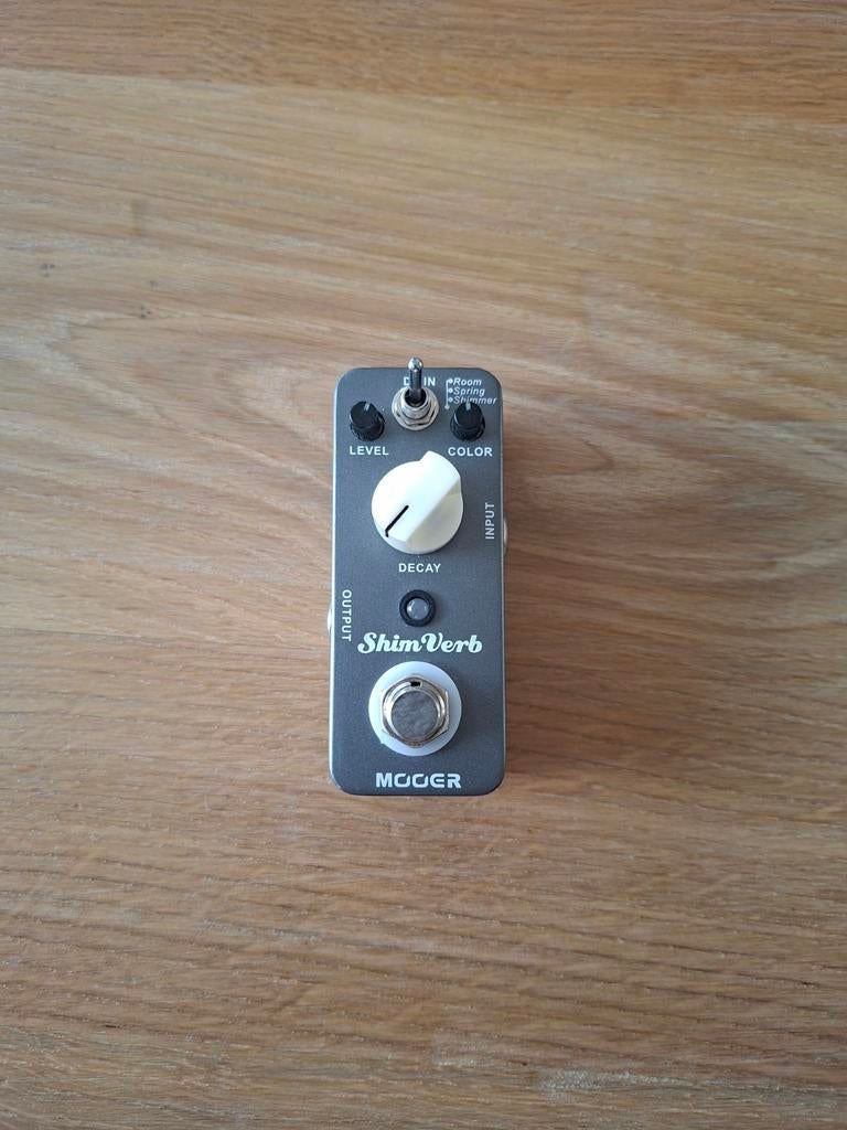 Mooer ShimVerb reverb pedaal. Nieuwstaat, Ophalen of Verzenden, Zo goed als nieuw, Reverb