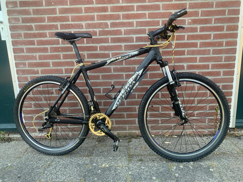 Merida Matts Speed Gold Edition Mountainbike LX Deore, Ophalen, Gebruikt, Hardtail, Merida