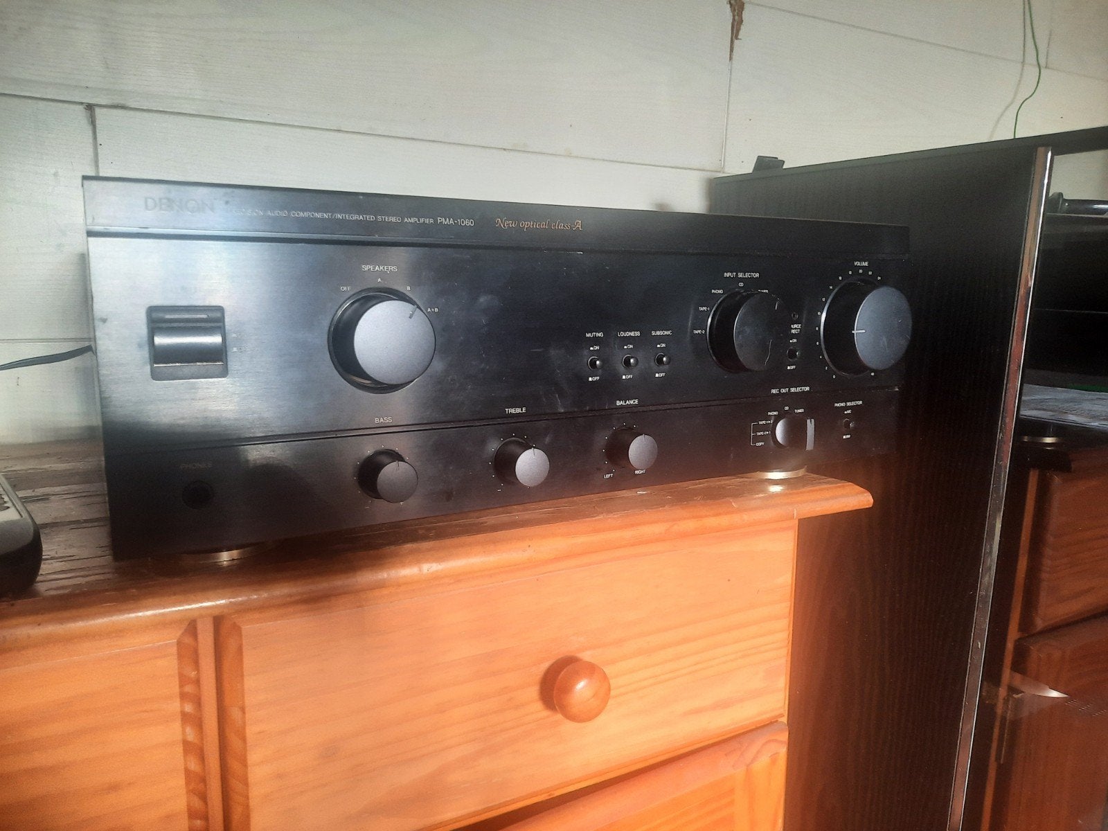 Denon PMA-1060 versterker nog in goede staat., Ophalen, Gebruikt, Denon, 60 tot 120 watt