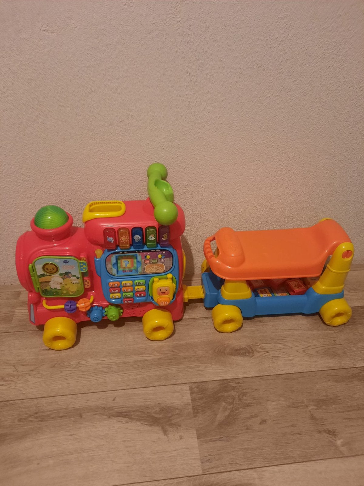 Vtech locomotief, Kinderen en Baby's, Speelgoed | Vtech, Ophalen, Zo goed als nieuw, 6 maanden tot 2 jaar