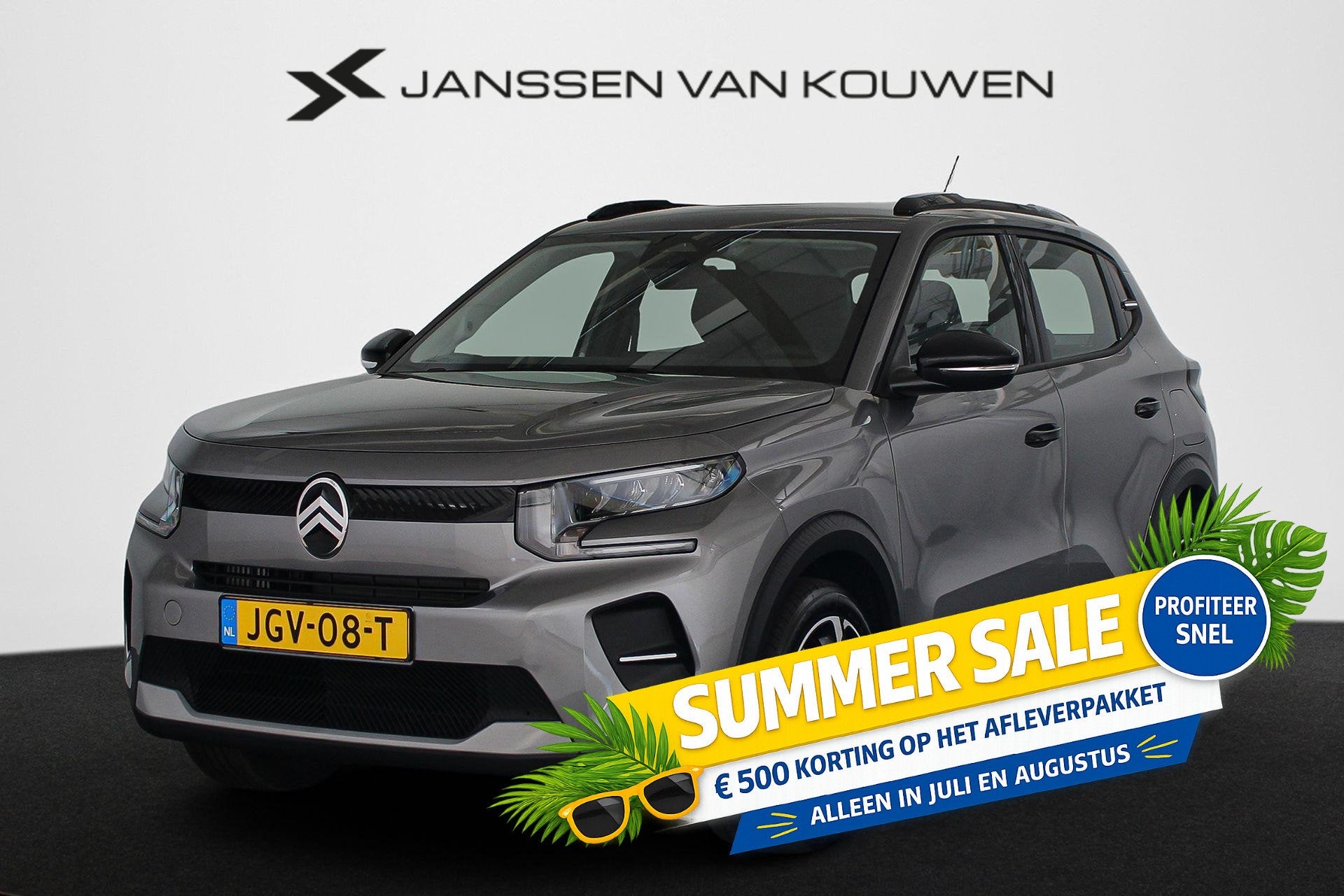 Citroen C3 1.2 Turbo 100pk Plus Apple CarPlay Parkeersensore, Auto's, Voorwielaandrijving, Euro 6, 1199 cc, Origineel Nederlands