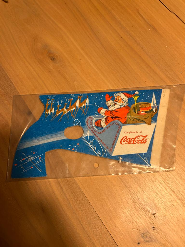 Vintage Coca-Cola verzamelobjecten: kalenders, fles, reclame, Ophalen of Verzenden, Gebruikt, Overige typen