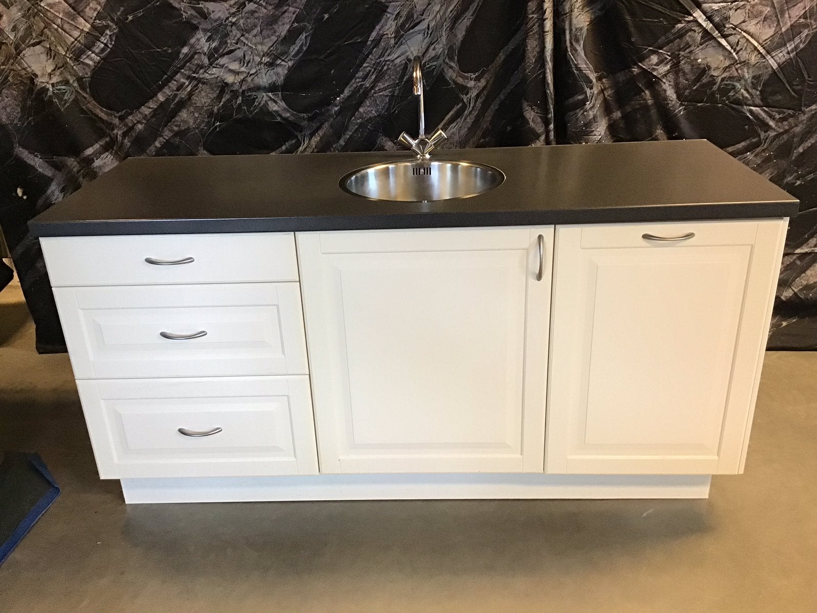 KEUKEN  luxe uitvoering, Huis en Inrichting, Keuken | Complete keukens, Ophalen, Zo goed als nieuw, Enkelwandige keuken