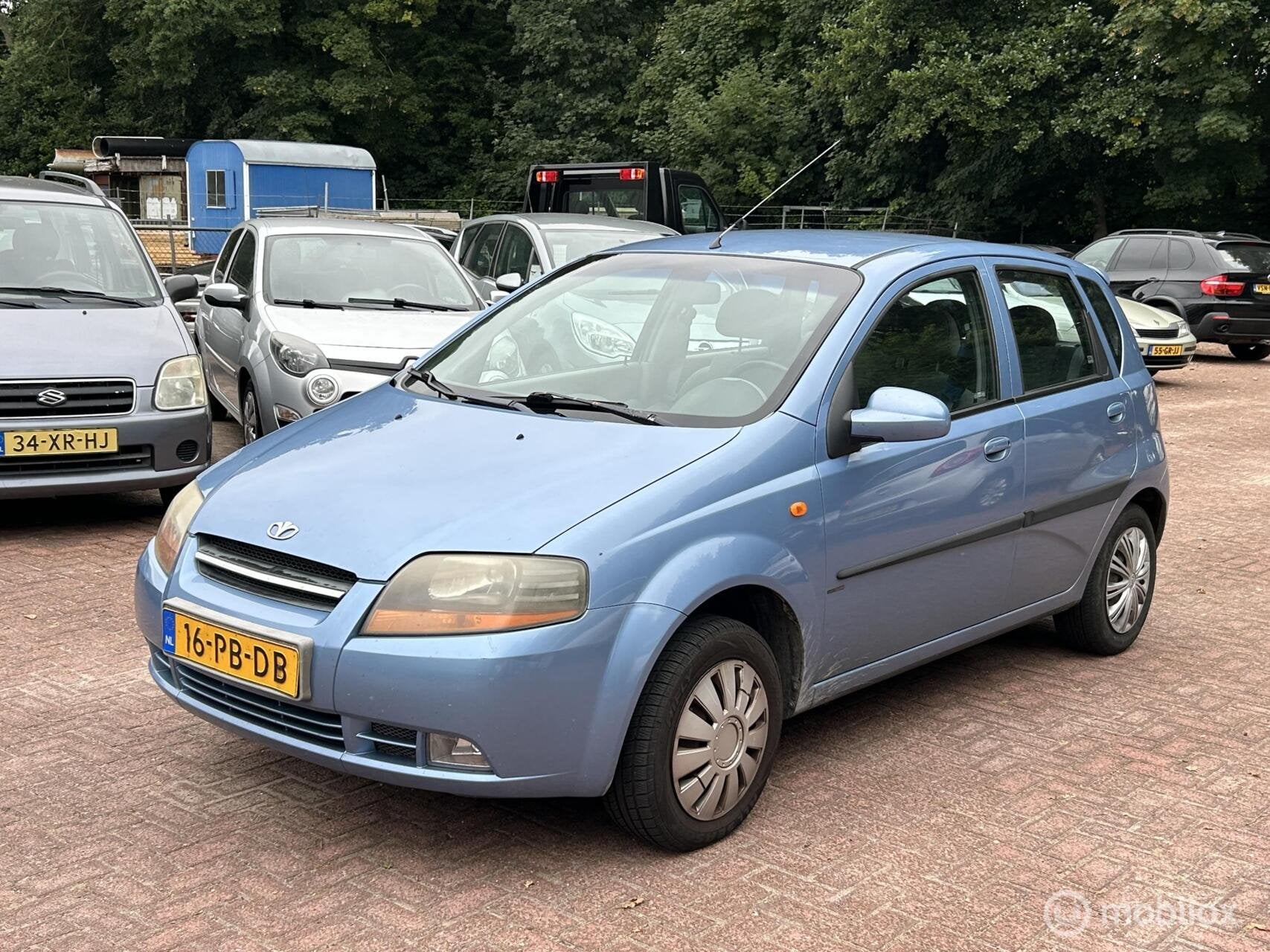 Daewoo Kalos 1.4-16V Class | Airco | AUTOMAAT |, Auto's, Daewoo, 94 pk, Stof, 4 cilinders, Bedrijf