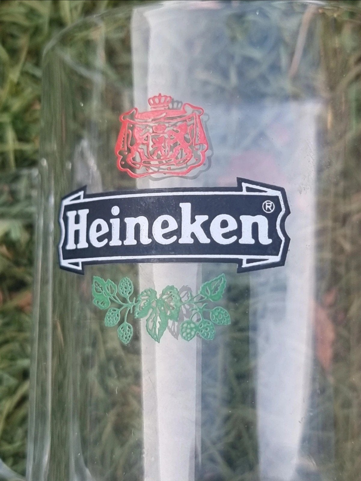 Heineken Bierpul - Vintage Glazen Pul, Verzenden, Nieuw, Pul(len), Heineken