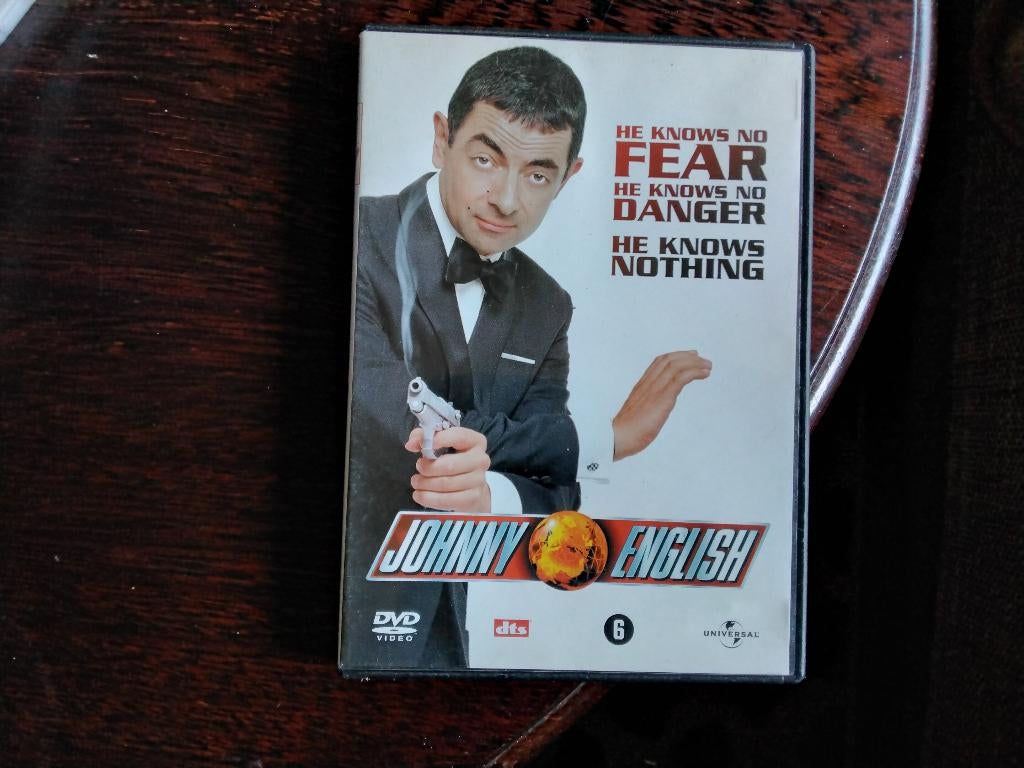 Johnny english, origineel, Vanaf 6 jaar, Ophalen of Verzenden, Zo goed als nieuw, Actiekomedie