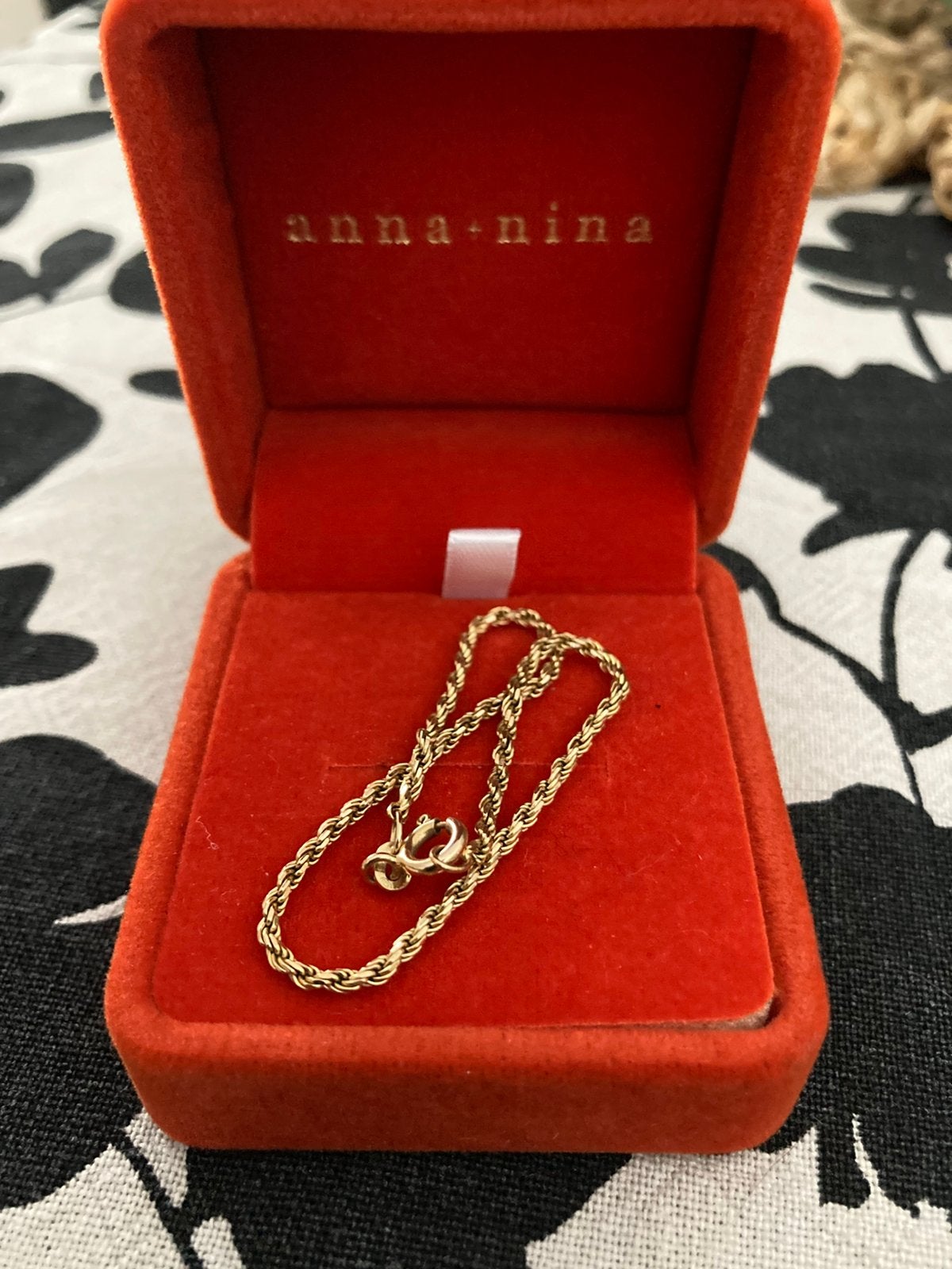 ✨🦢gouden armband 14 karaat 585 rope goud anna nina, Ophalen of Verzenden, Zo goed als nieuw, Goud