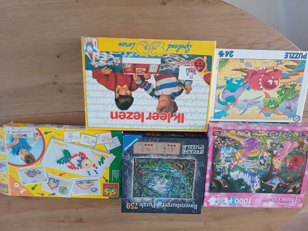 Spelletjes en puzzels, Kinderen en Baby's, Speelgoed | Overig, Ophalen, Gebruikt, Jongen of Meisje