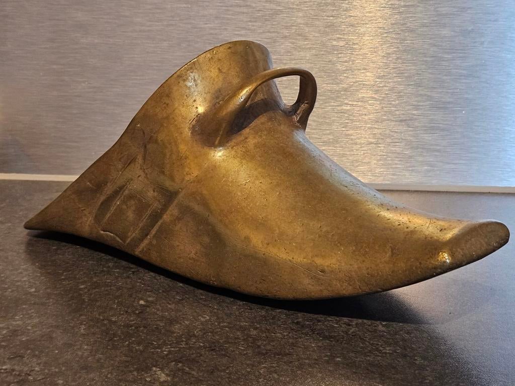 Antieke koperen stijgbeugel koper brass horse stirrup, Ophalen of Verzenden