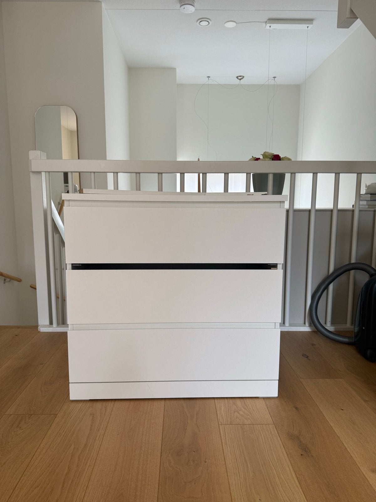 IKEA Malm ladekast met defect, 80x80x50 cm, Ophalen, Gebruikt, 1 of 2 laden, 50 tot 100 cm