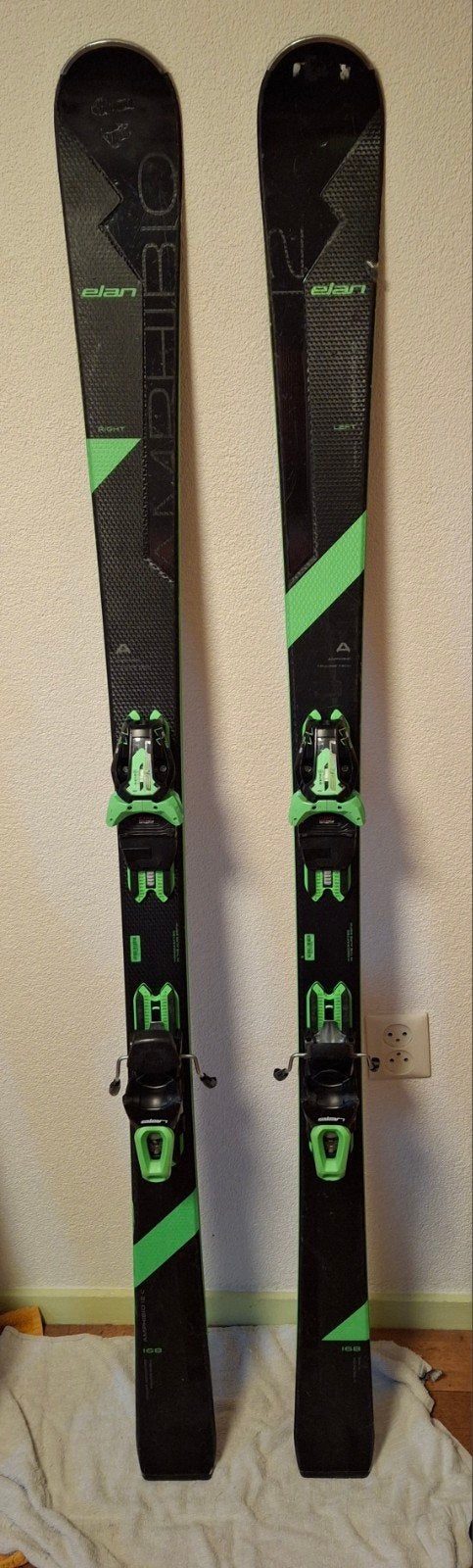 All Mountain ski's Elan 1.68, 160 tot 180 cm, Gebruikt, Skiën, Ski's