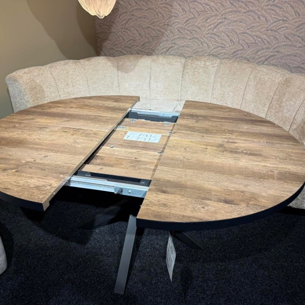 Uitschuif tafel Isla, Ophalen, Postbus 22 Uden, 150 tot 200 cm, Rond