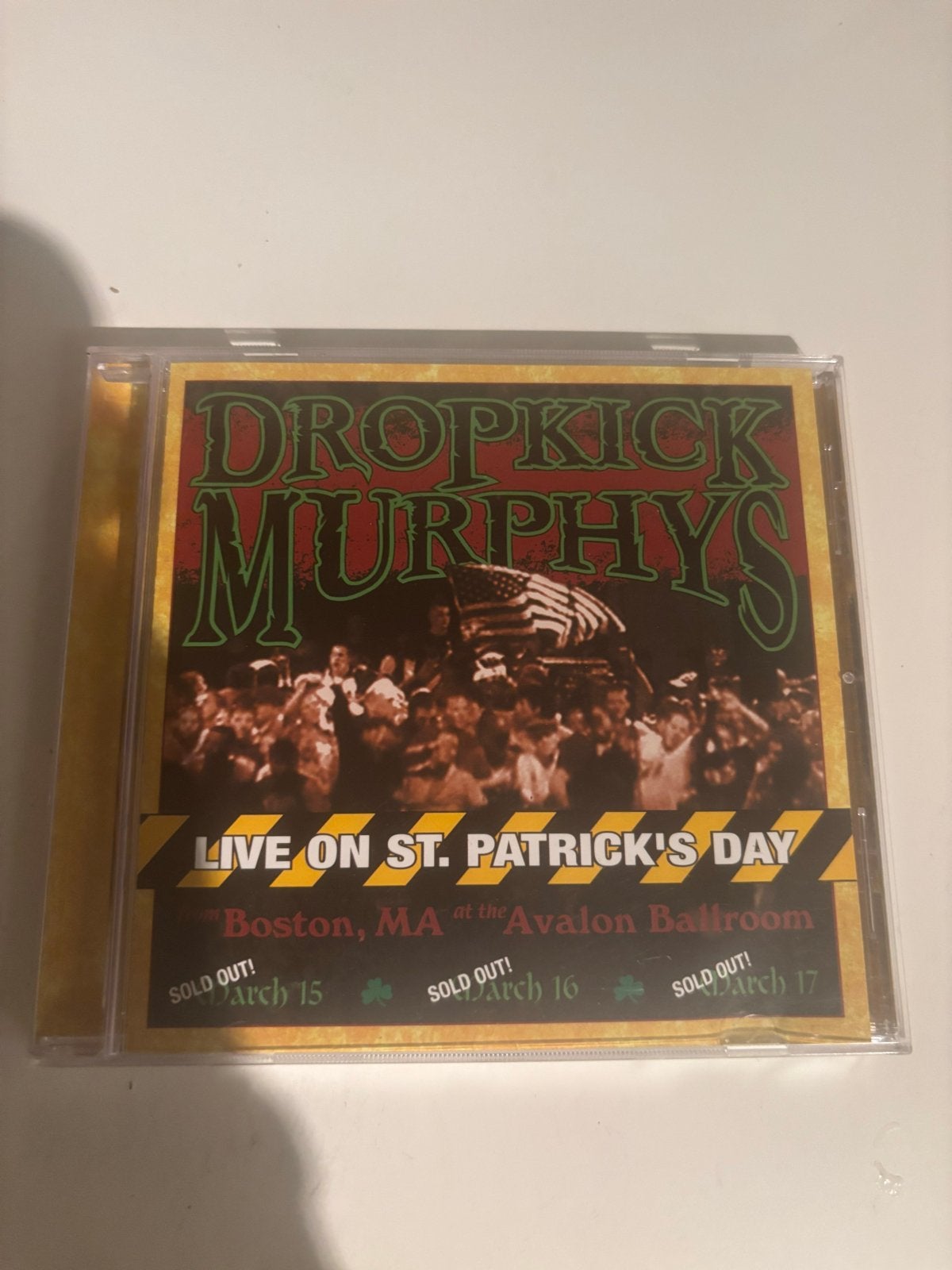 Dropkick Murphys - Live on St. Patrick's Day CD, Ophalen of Verzenden, Gebruikt, Live-album, Inclusief doosje