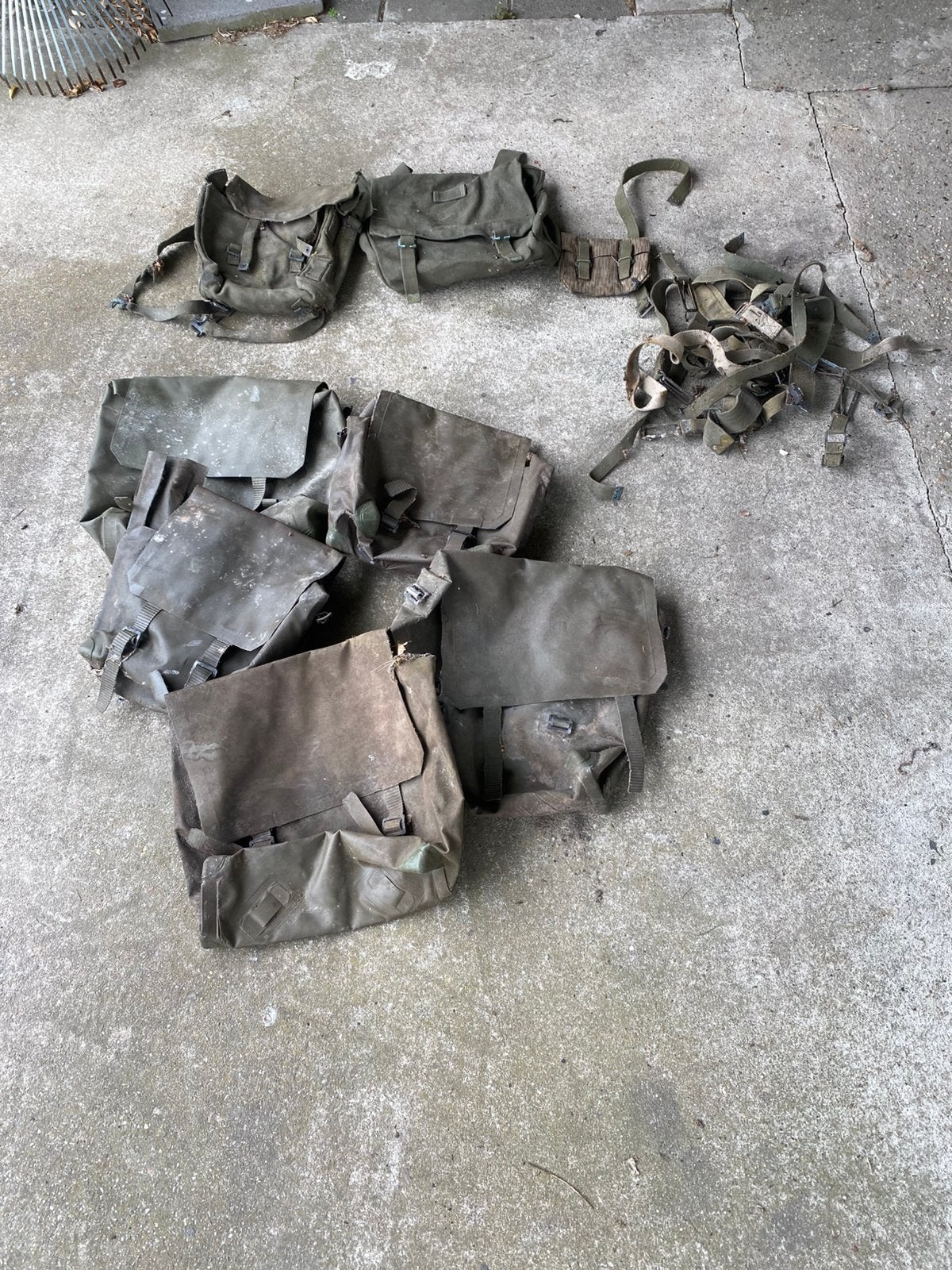 Pukkels en ransels canvas en plastik, Ophalen of Verzenden