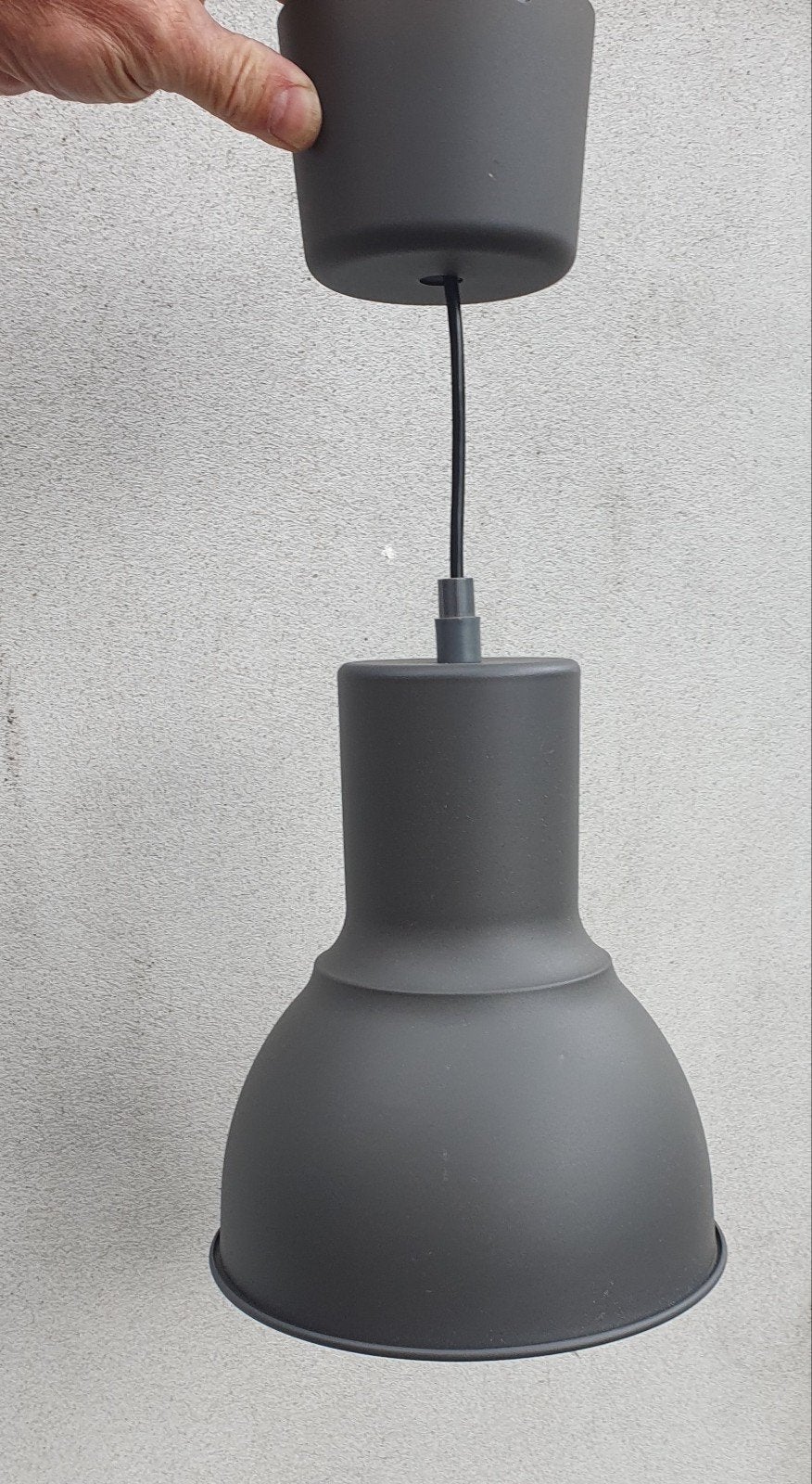 Nieuwe IKEA lamp - Donkergrijs, Ophalen, Nieuw, Modern