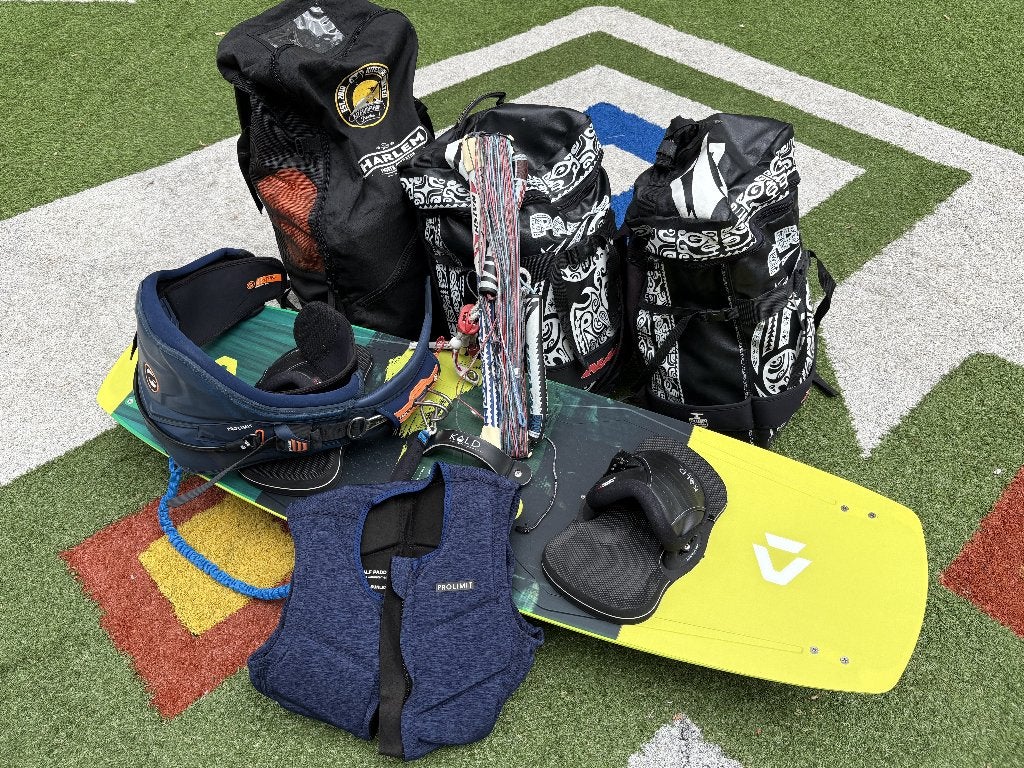 Compleet Naish/Duotone Kitesurfset, Ophalen, Gebruikt, Kitesurf-set, Twintip