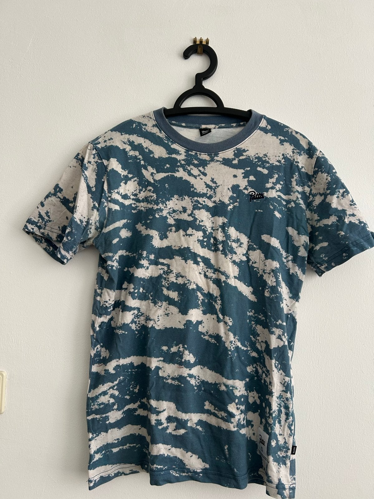 Patta T-shirt met tie-dye print - Maat S, Ophalen of Verzenden, Zo goed als nieuw, Maat 46 (S) of kleiner, Blauw