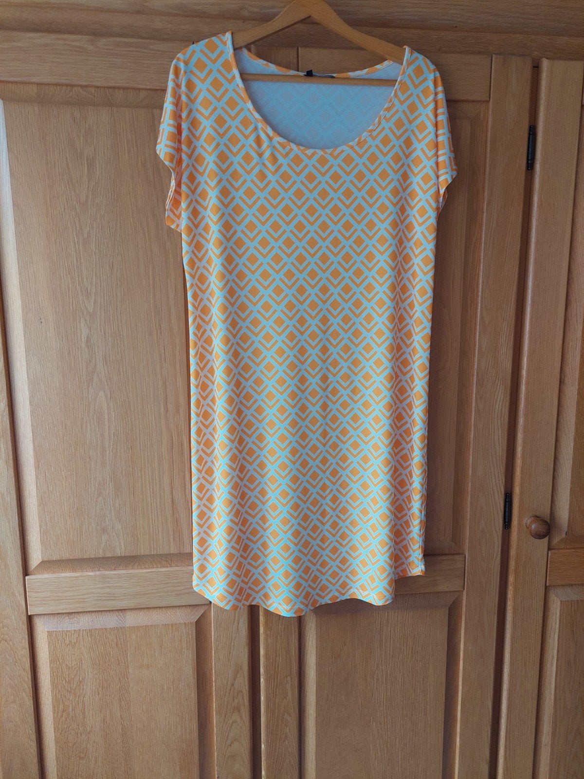 Zonnige zomerjurk van Norah maat 40/42, Kleding | Dames, Jurken, Ophalen of Verzenden, Zo goed als nieuw, Maat 38/40 (M), Knielengte