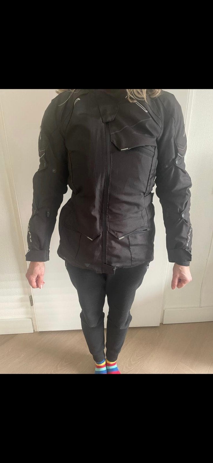 Modeka motorjas dames, maat S, Motoren, Kleding | Motorkleding, Jas | textiel, Ophalen of Verzenden, Modeka, Dames