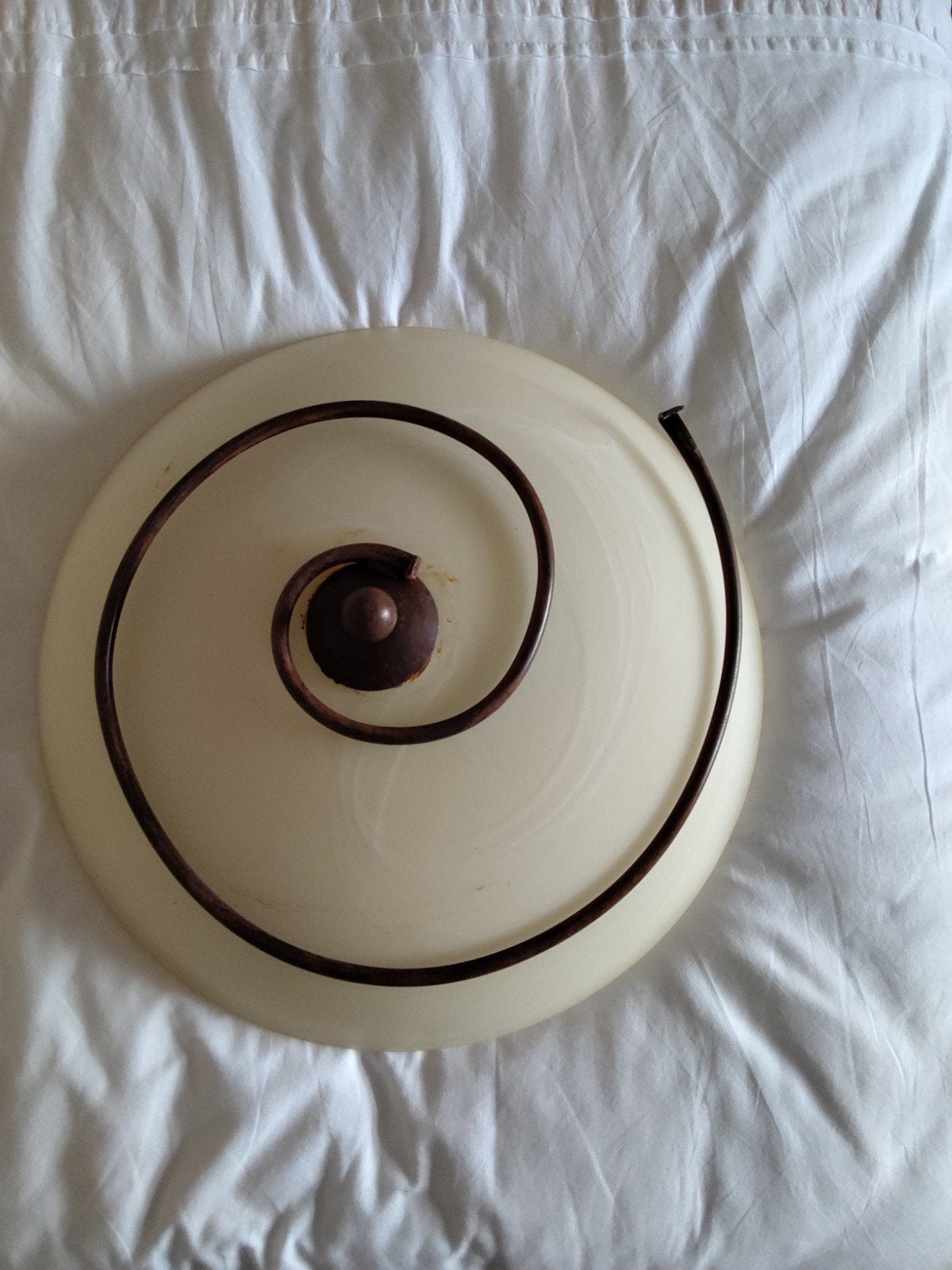 3 mooie huiskamer lampen, Ophalen, Bruin, Zo goed als nieuw, Vintage