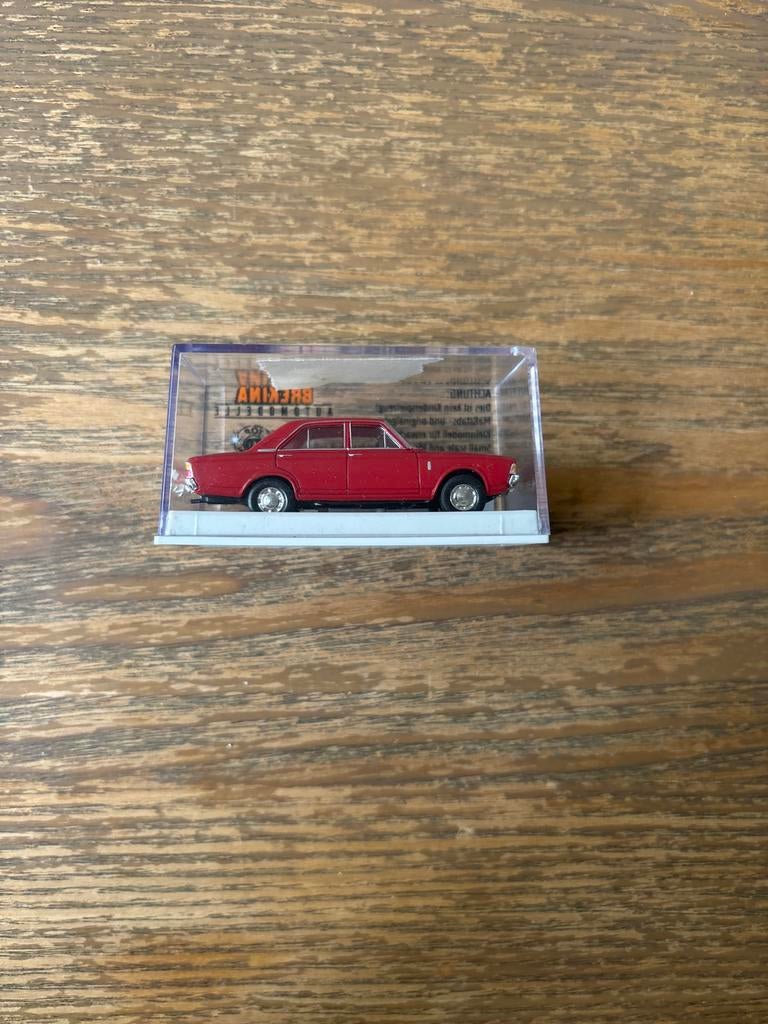 Ford 17M (P7B) modelauto - Rood, Ophalen of Verzenden, Nieuw, Auto, Brekina