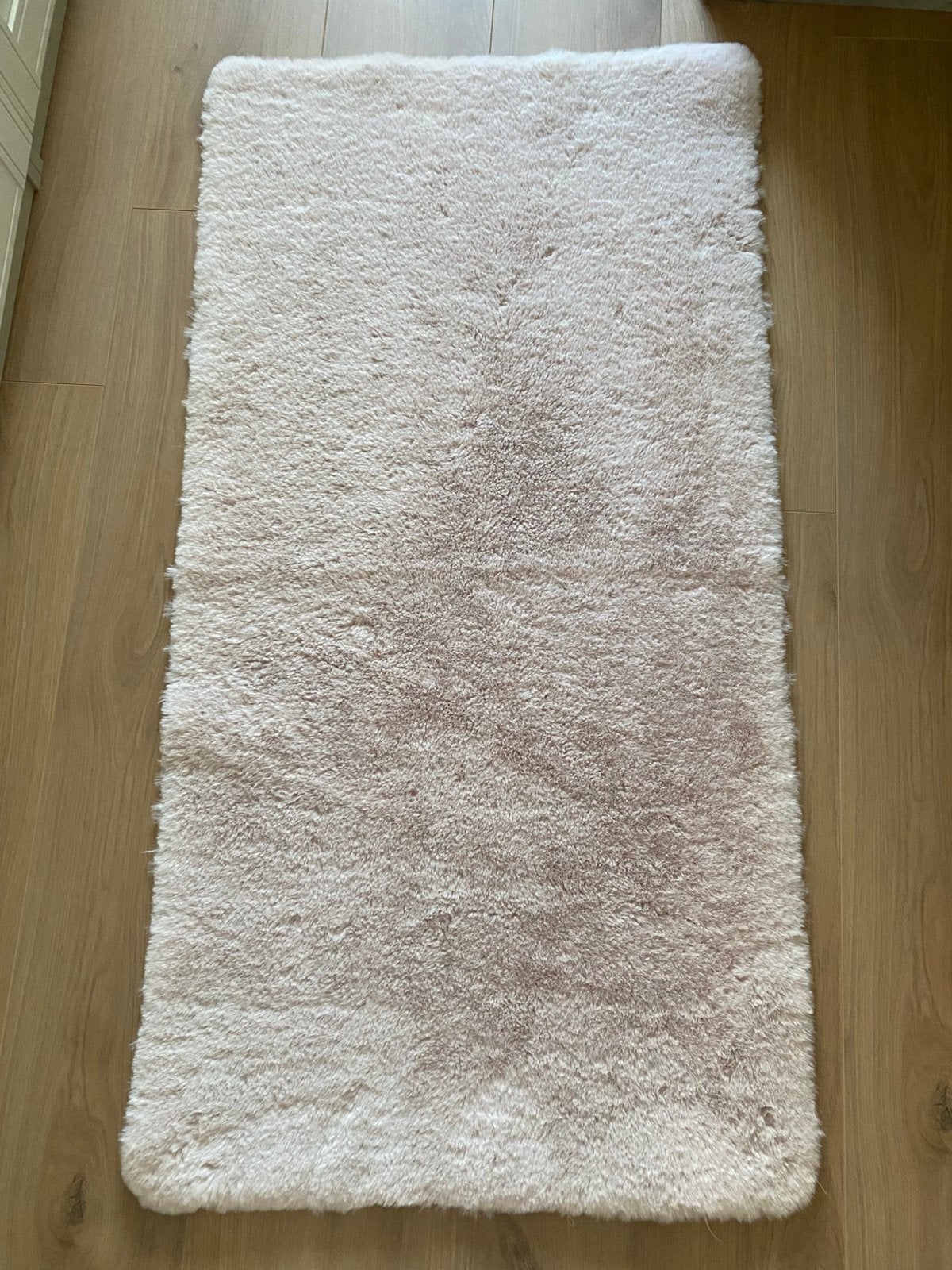 Nieuw Beige room kleur harig kleed baby kinder kamer, 50 tot 100 cm, Beige, Nieuw, Rechthoekig