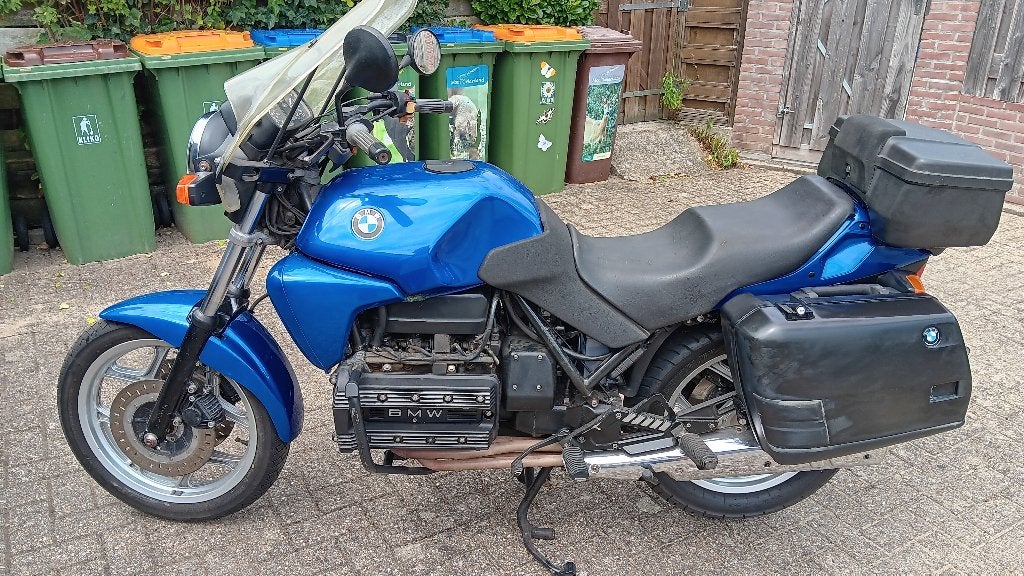BMW k100 hobbymotor, Cardan-aandrijving, 4 cilinders, Motorrijbewijs A, Gebruikt