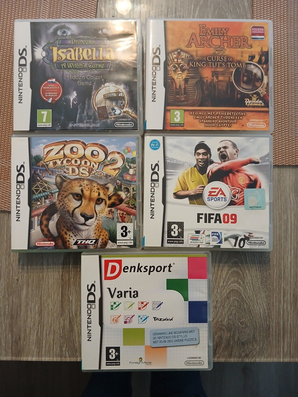 Nintendo DS Games - Diverse Collectie (9 stuks), Gebruikt, Overige genres, 1 speler, Ophalen of Verzenden