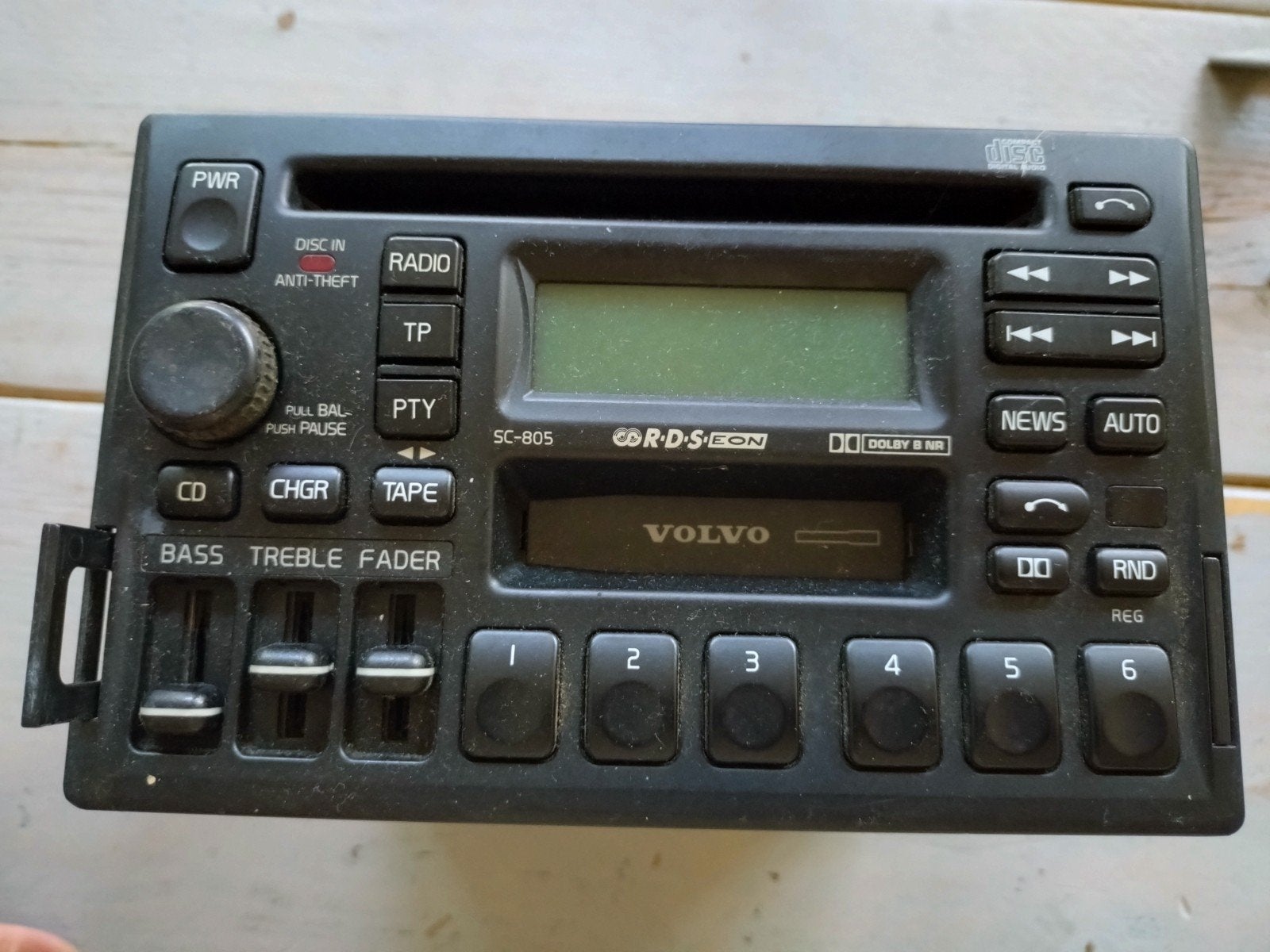 Volvo V70 SC-805 radio/CD-speler (2000) - defect, Ophalen of Verzenden, Gebruikt