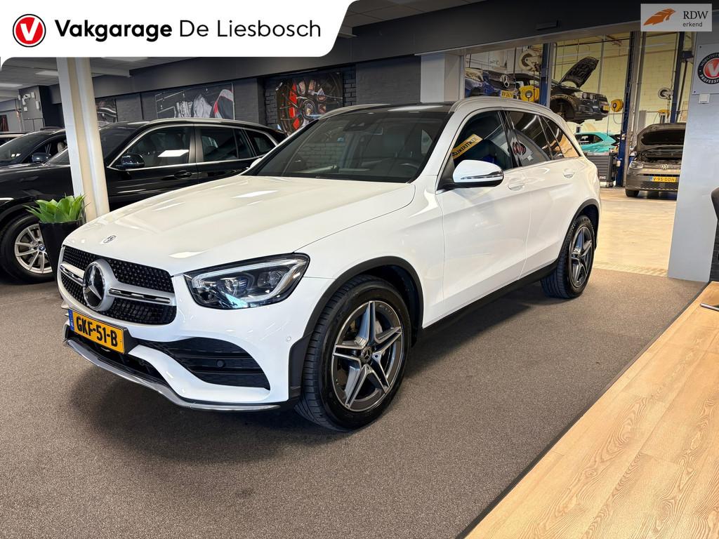 Mercedes-Benz GLC-klasse 200 4MATIC Premium Plus / AMG / pan, Auto's, Mercedes-Benz, Gebruikt, 2000 kg, Wit, Vierwielaandrijving