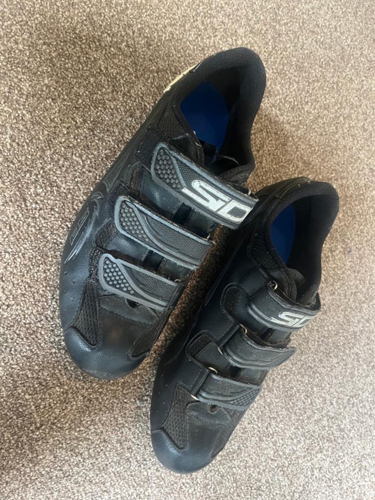 Sidi-fietsschoenen, maat 44, Fietsen en Brommers, Fietsaccessoires | Fietskleding, Ophalen, Gebruikt, Overige maten, Schoenen