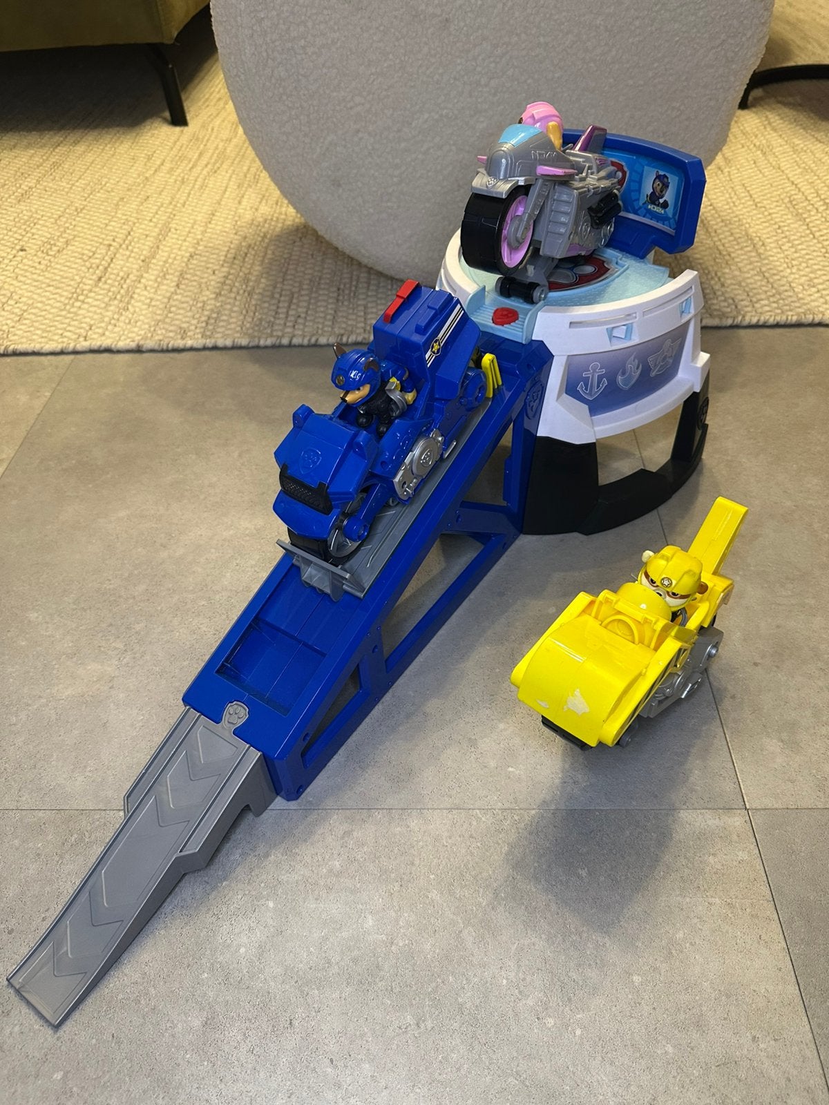 Paw Patrol moto pups hoofdkwartier speelset, Ophalen, Gebruikt