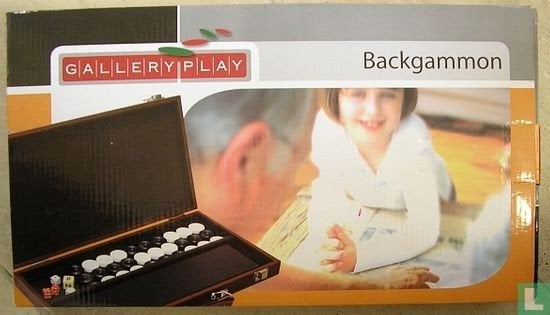 Backgammon spel van Gallery Play, Gebruikt, Een of twee spelers, Gallery Play, Ophalen of Verzenden
