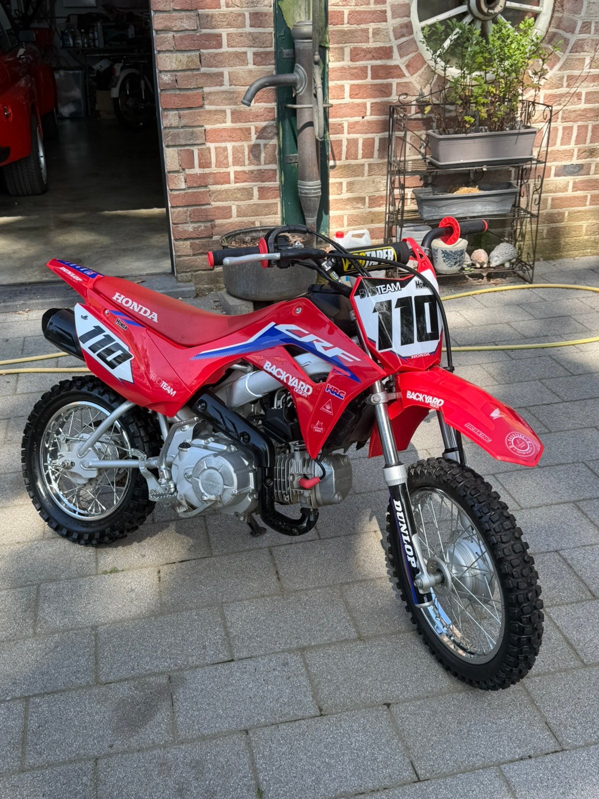 Honda crf110 2024, Fietsen en Brommers, Minibikes, Midibikes en Pitbikes, Ophalen, 110 cc, Trommelrem, Pitbike
