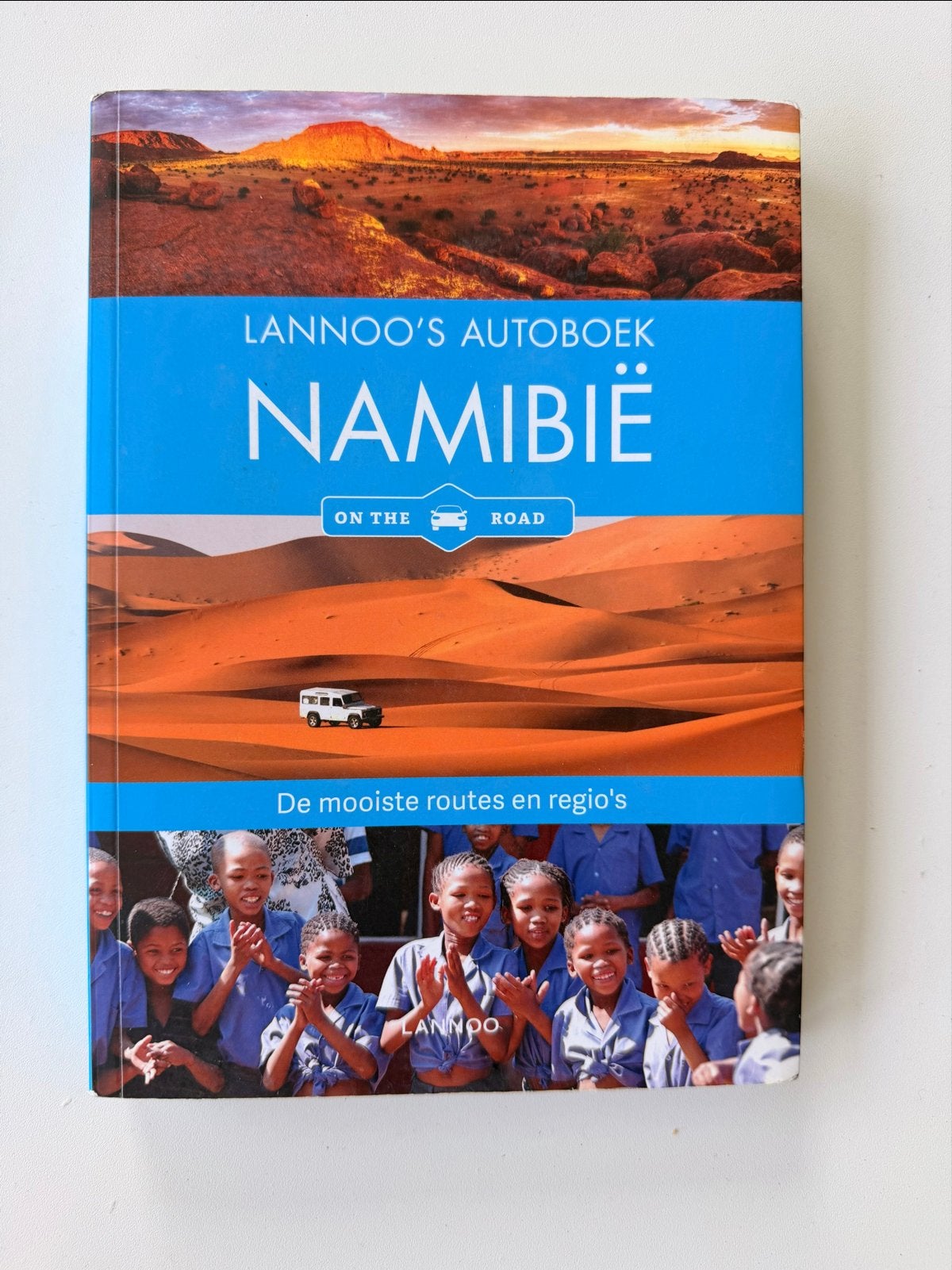 Lannoo's Autoboek Namibië - On the Road, Overige merken, Afrika, Ophalen of Verzenden, Zo goed als nieuw
