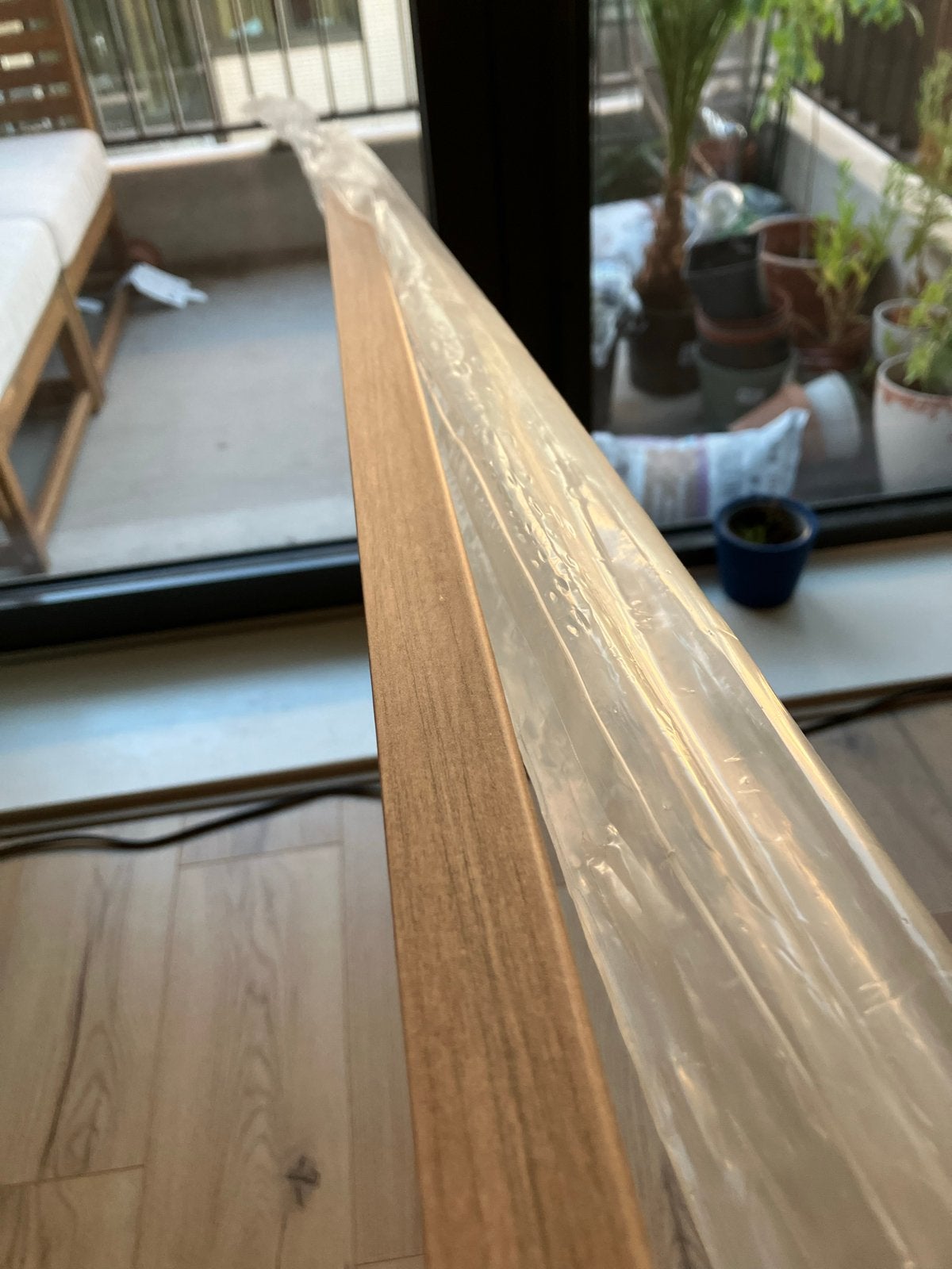 Abachi plakplint - Gris Greinen 9902, Ophalen, Overige materialen, Nieuw, 250 cm of meer