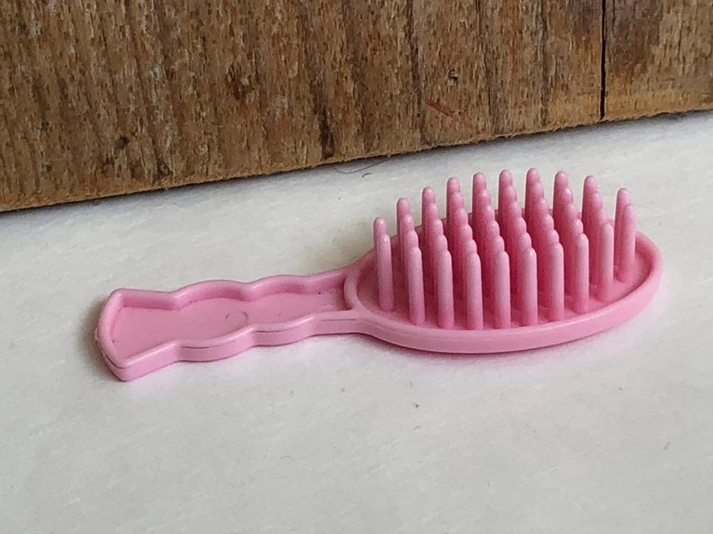 Roze Barbie borstel, Ophalen of Verzenden, Zo goed als nieuw, Barbie