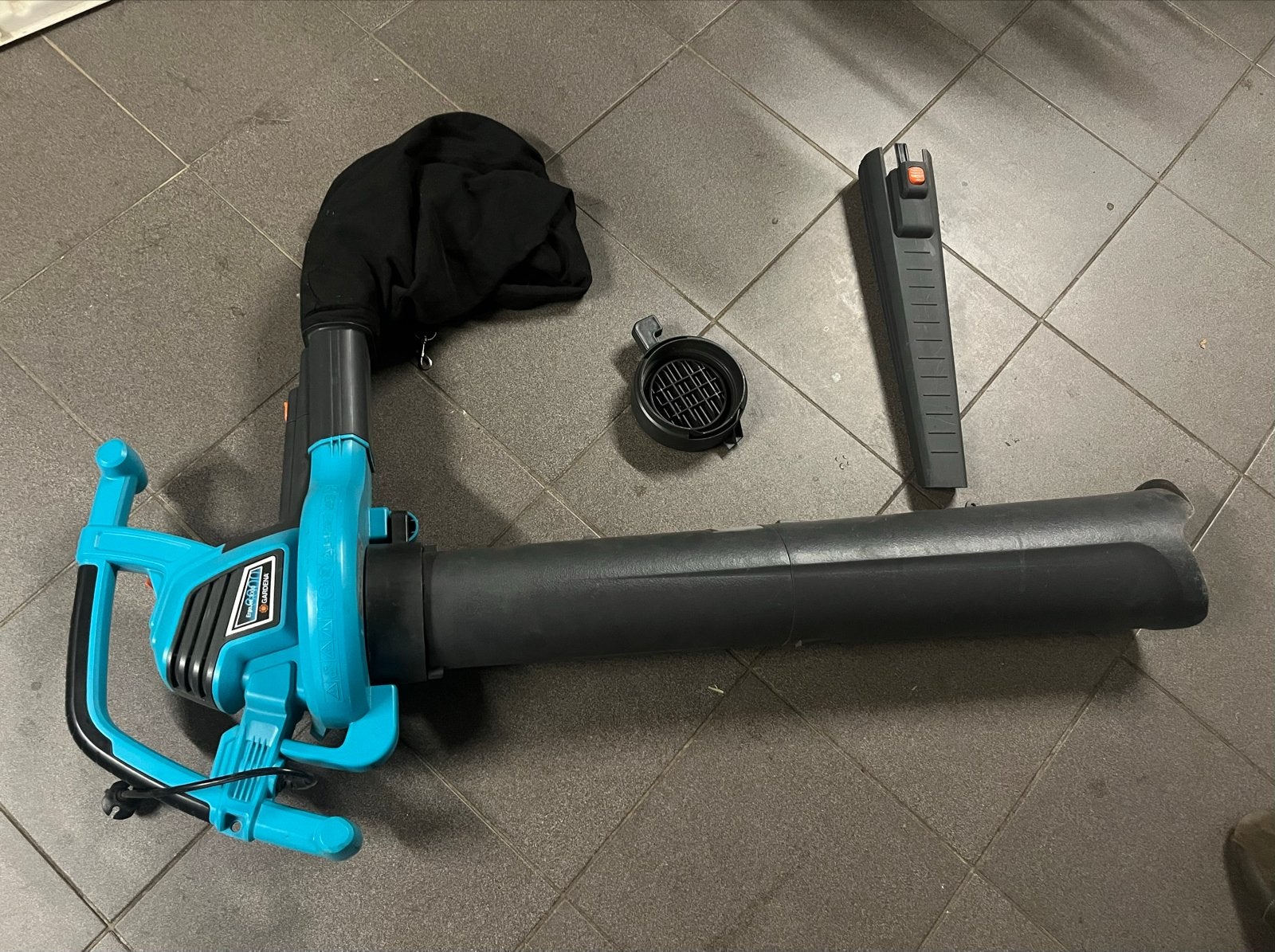 Gardena ErgoJet 3000 Bladblazer/Bladzuiger, Ophalen, Gebruikt, Handgedragen, Met opvangzak