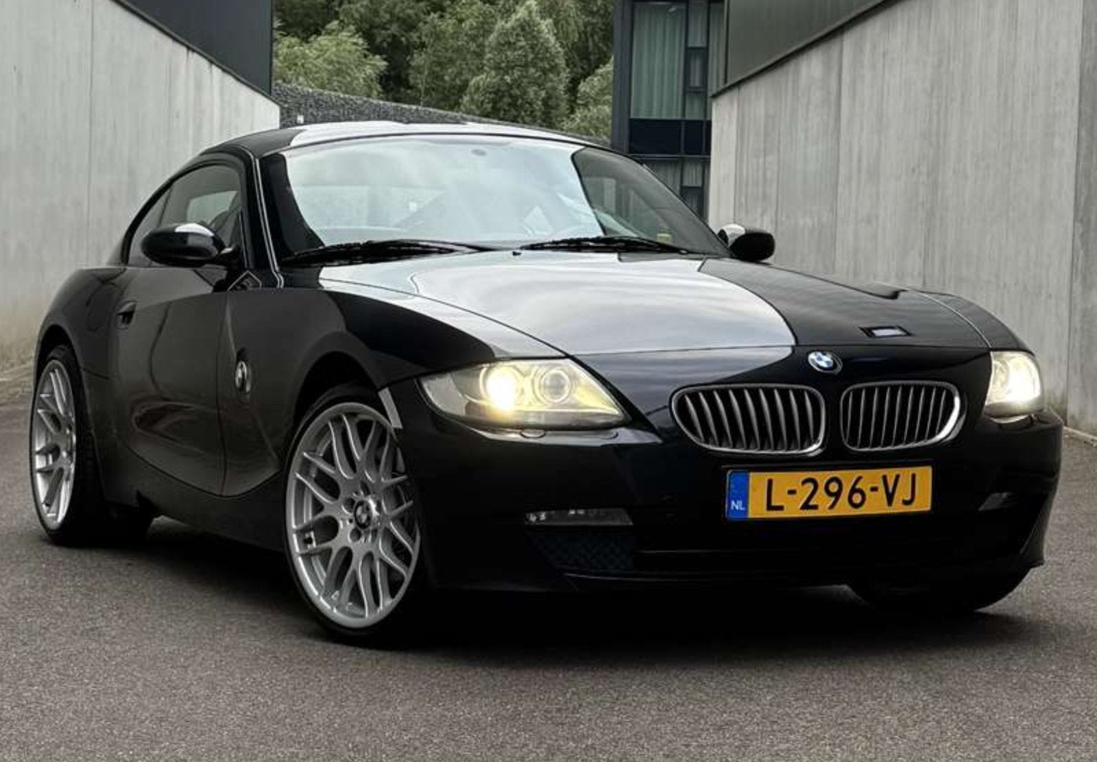 BMW Z4 3.0 SI executive Coupe 2007 carbon black, Auto's, Achterwielaandrijving, 1295 kg, Overige kleuren, Handgeschakeld
