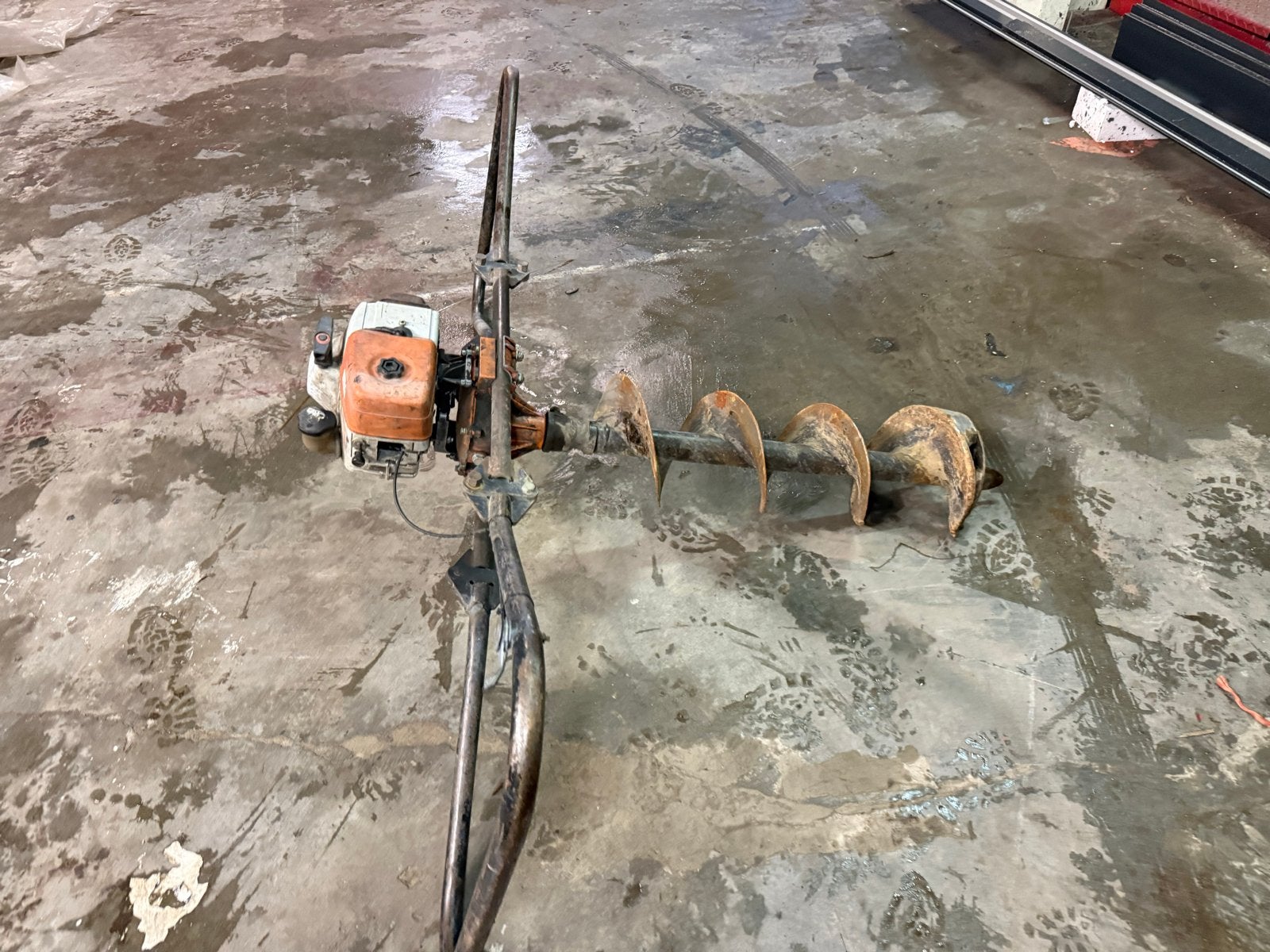 Stihl grondboor BT360, Doe-het-zelf en Verbouw, Overige Doe-het-zelf en Verbouw, Ophalen of Verzenden, Gebruikt