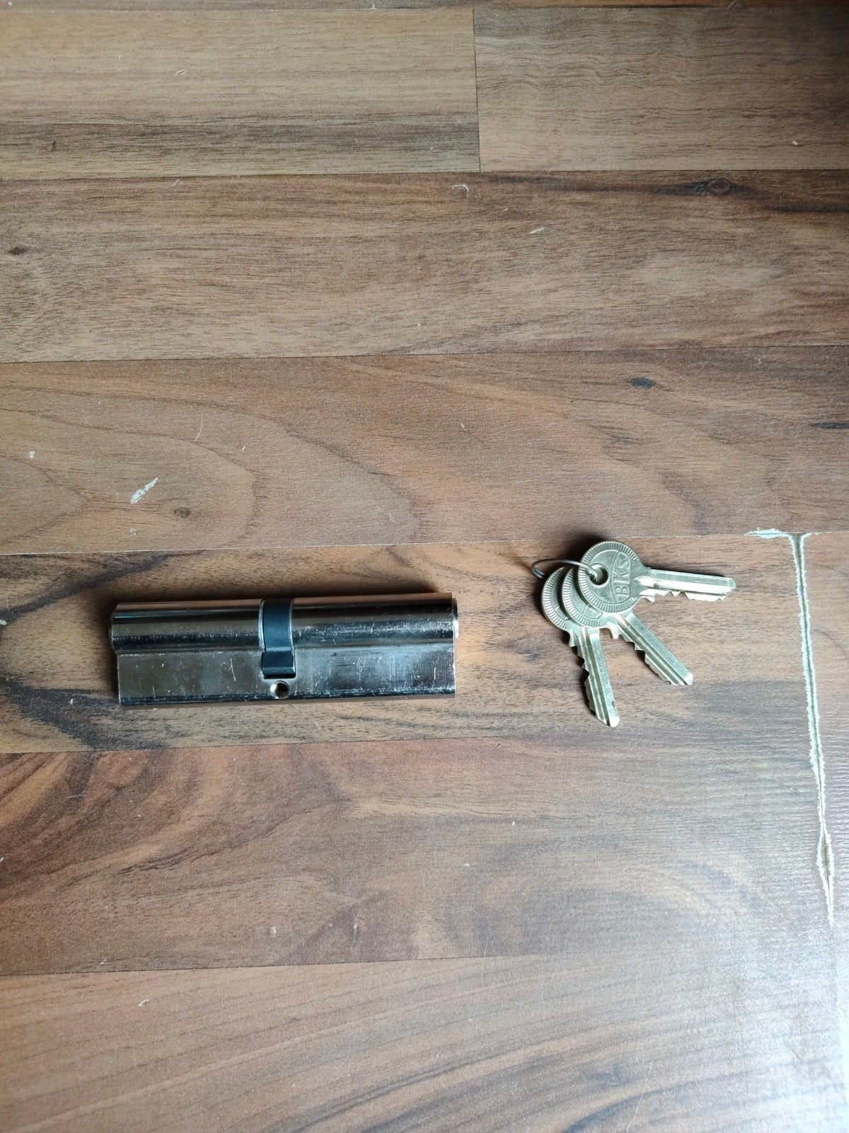 BKS 47/53 cilinderslot skg2 met 3 sleutels, Ophalen of Verzenden, Zo goed als nieuw, Slot